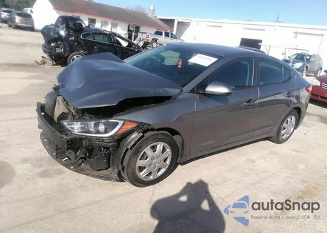 2018 Hyundai Elantra Se from USA, damaged, VIN KMHD74LF0JU477733